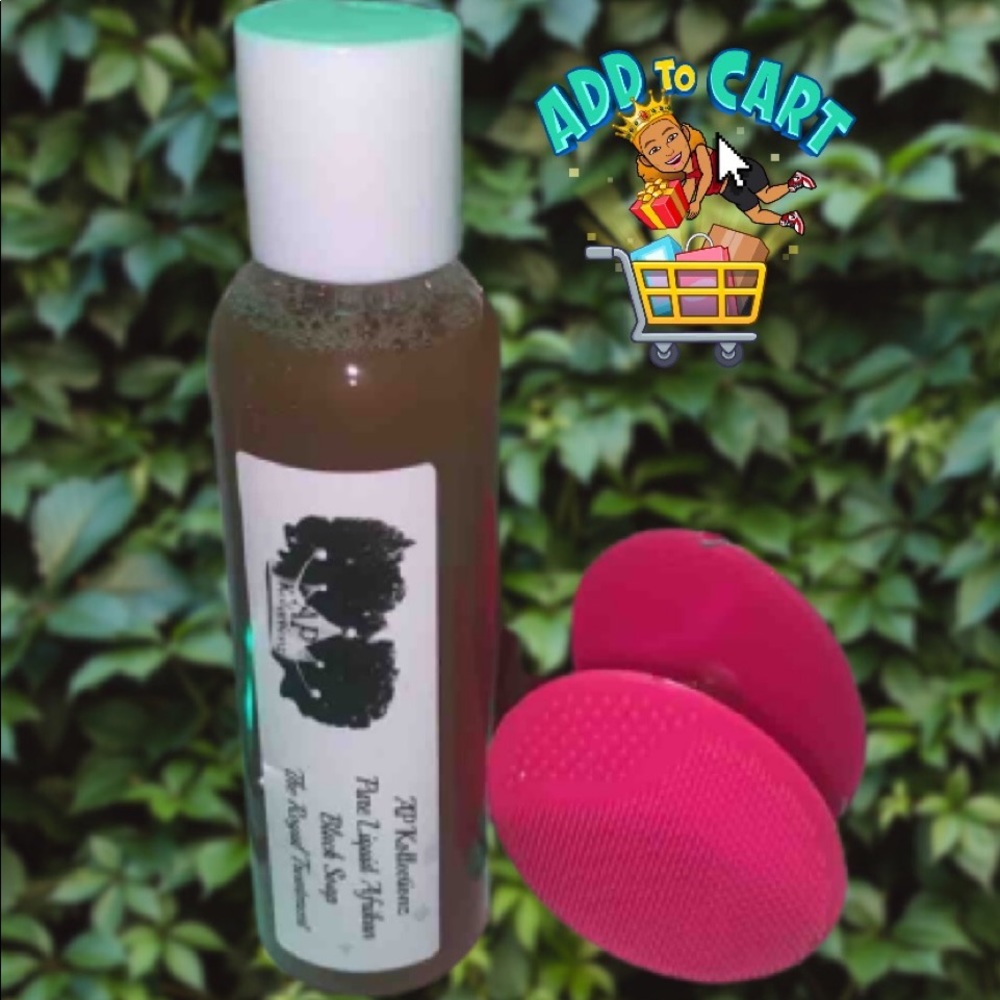 Liquid Afrikan Black Soap 100% Pure
